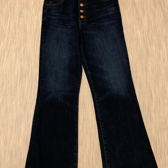 J Brand LILLIE HIGH-RISE CROPPED FLARE - Picture 9 of 12